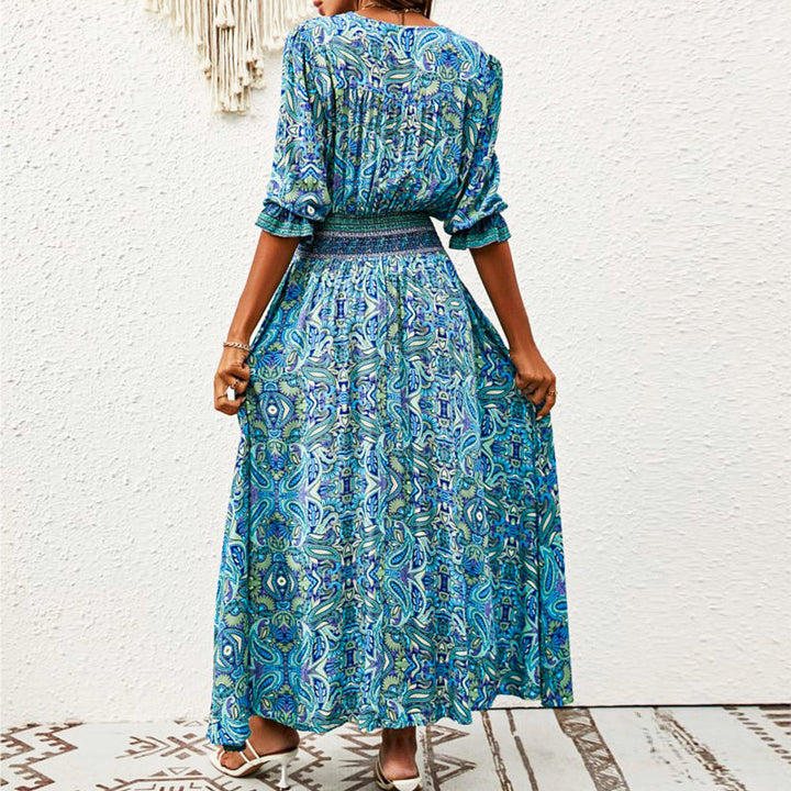 Josiane | Robe Maxi Breeze en Grès