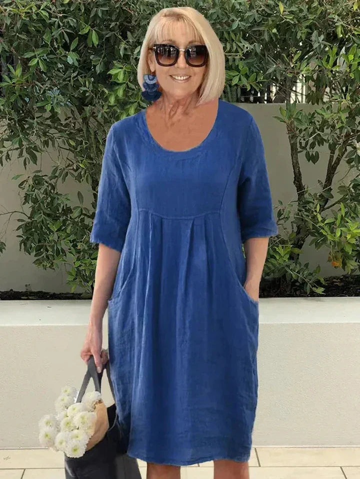 Kari - Robe classique vaporeuse