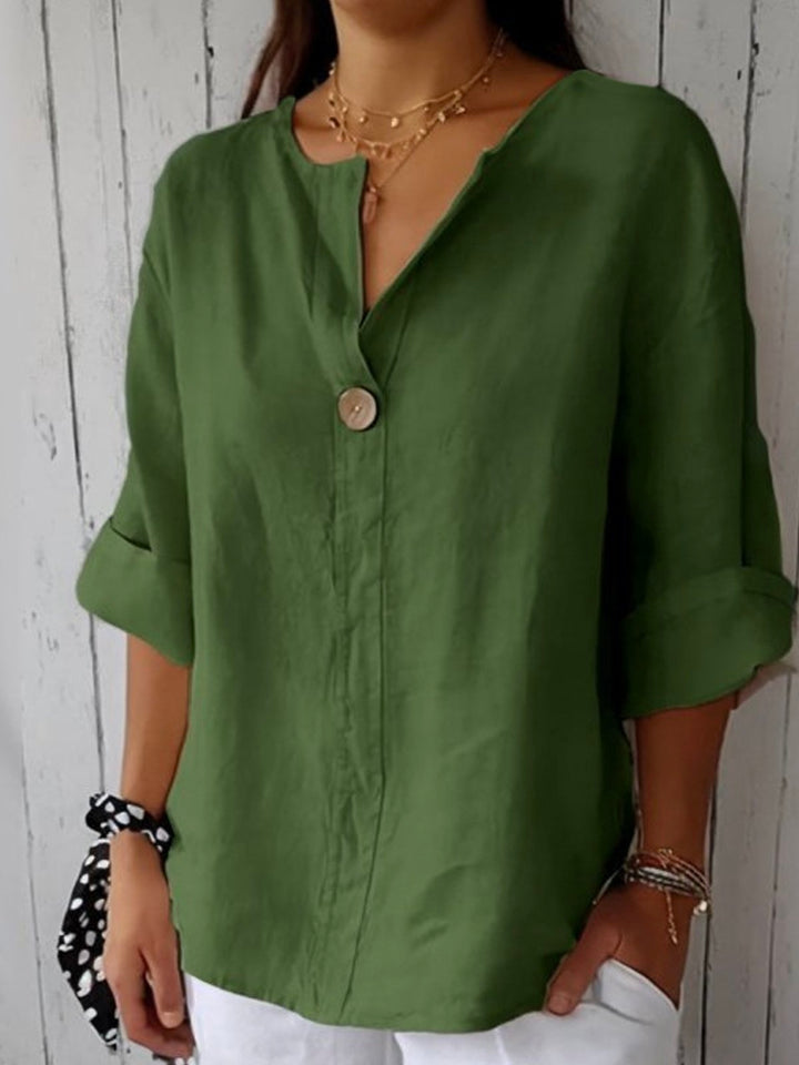 Jessa™ - Blouse Légère à Col en V