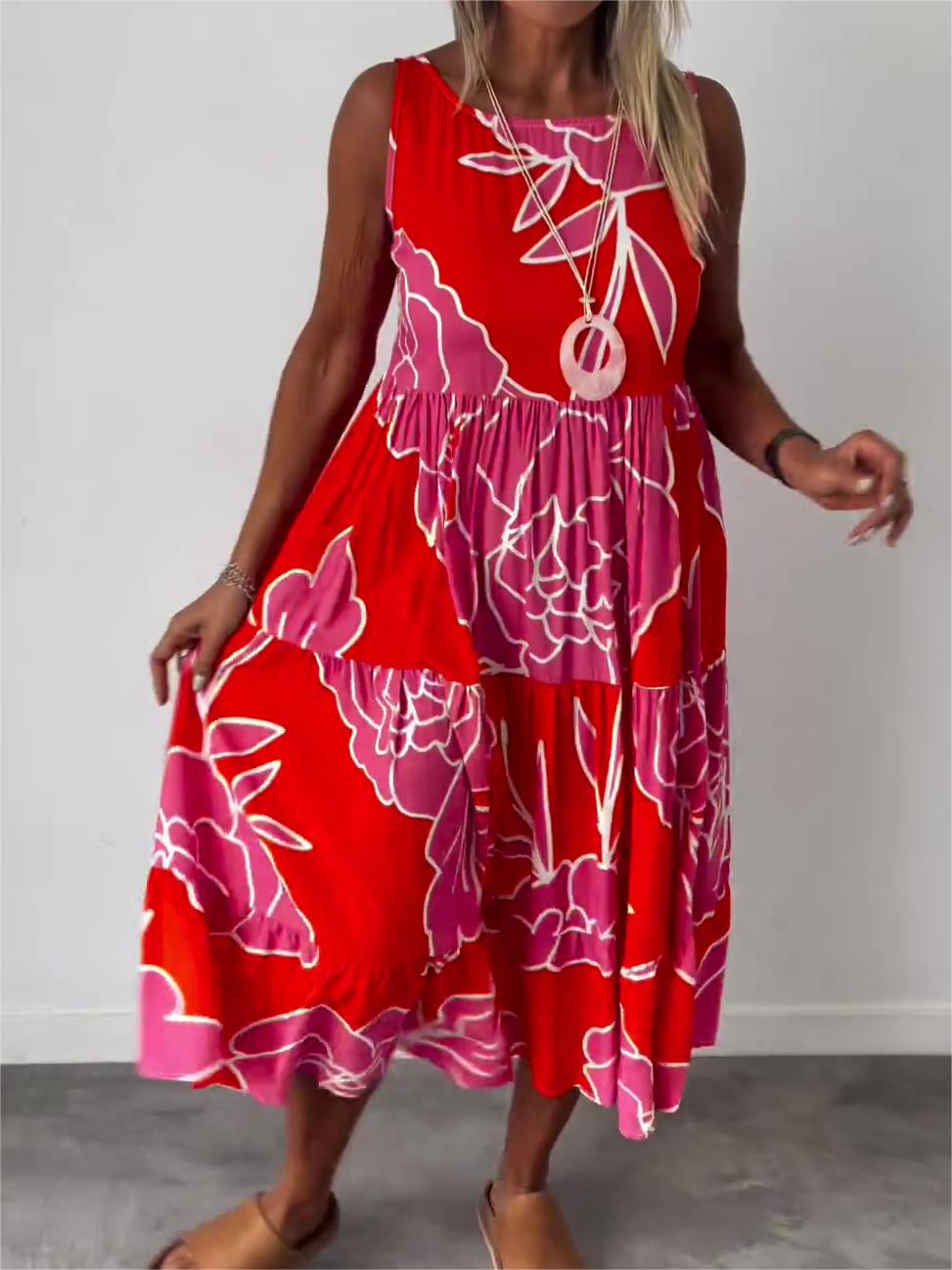 Avelora | Robe Maxi Épanouissante