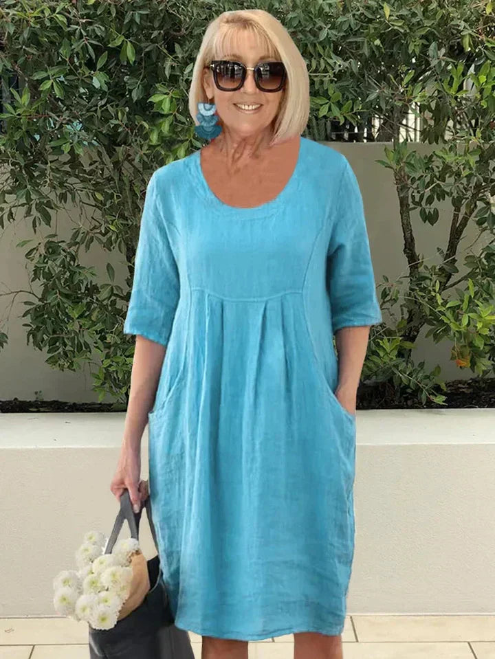 Kari - Robe classique vaporeuse