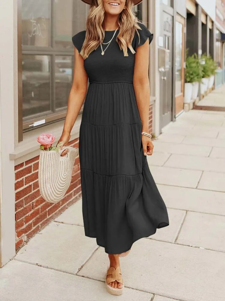 Vera | Robe confortable couvrant le ventre