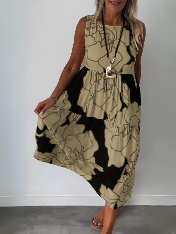 Avelora | Robe Maxi Épanouissante