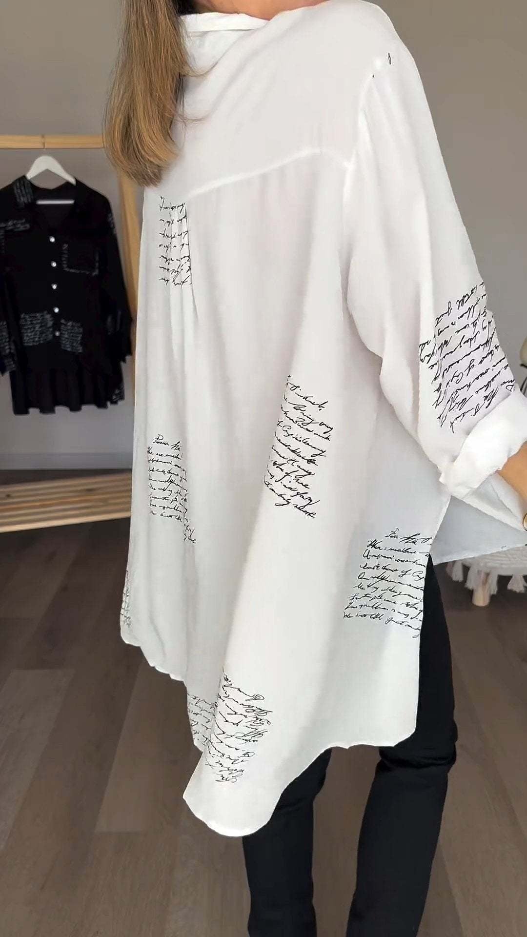 Callista | Chemise Boutonnée Manuscrite