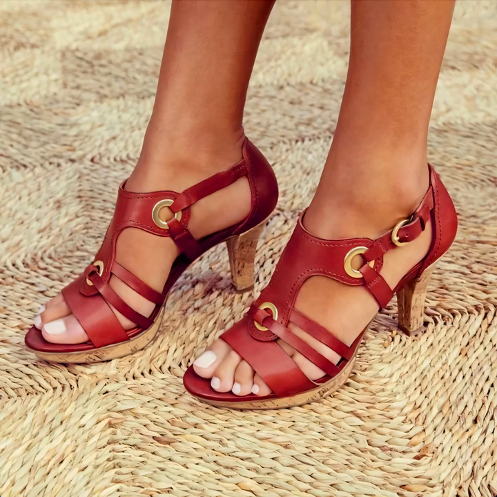 Aurelia | Élégants talons en cuir