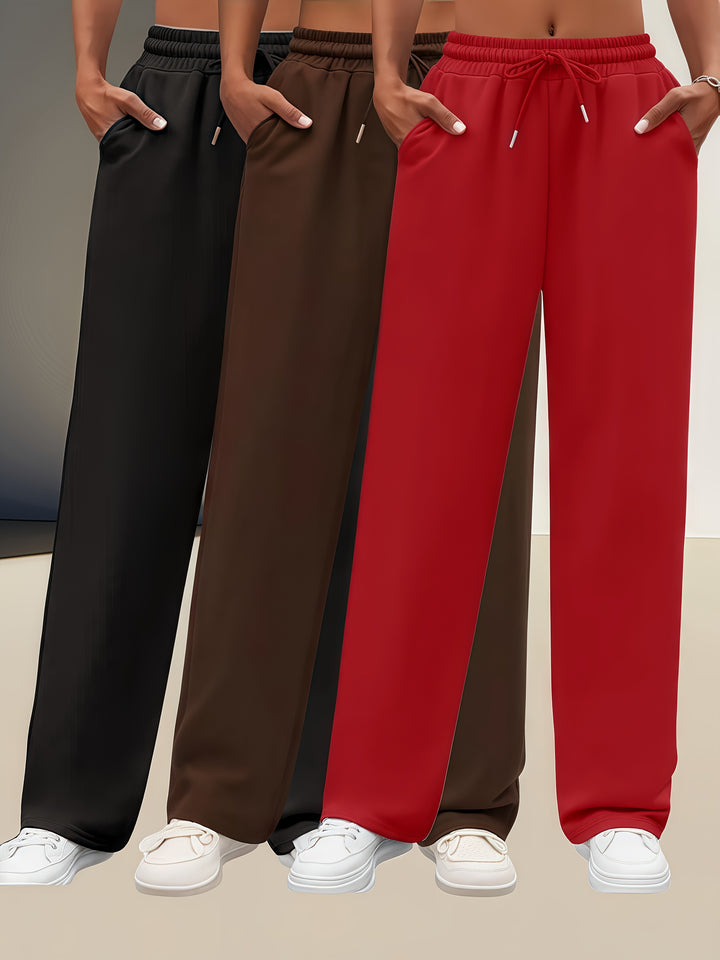 Colette | Ensemble de 3 Joggers Confort Chic