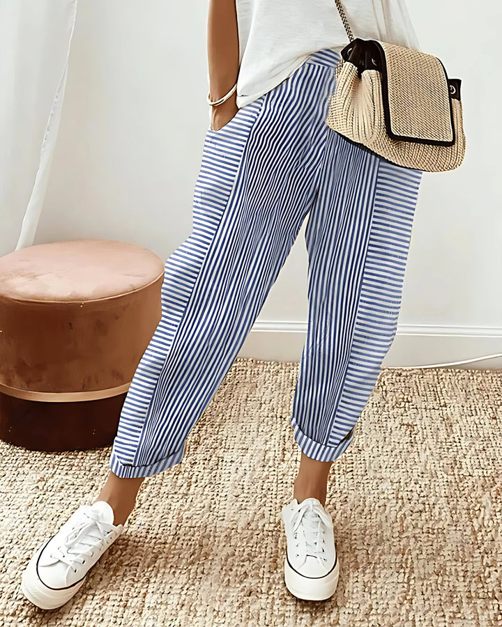 Anouk | Pantalon rayé Lore