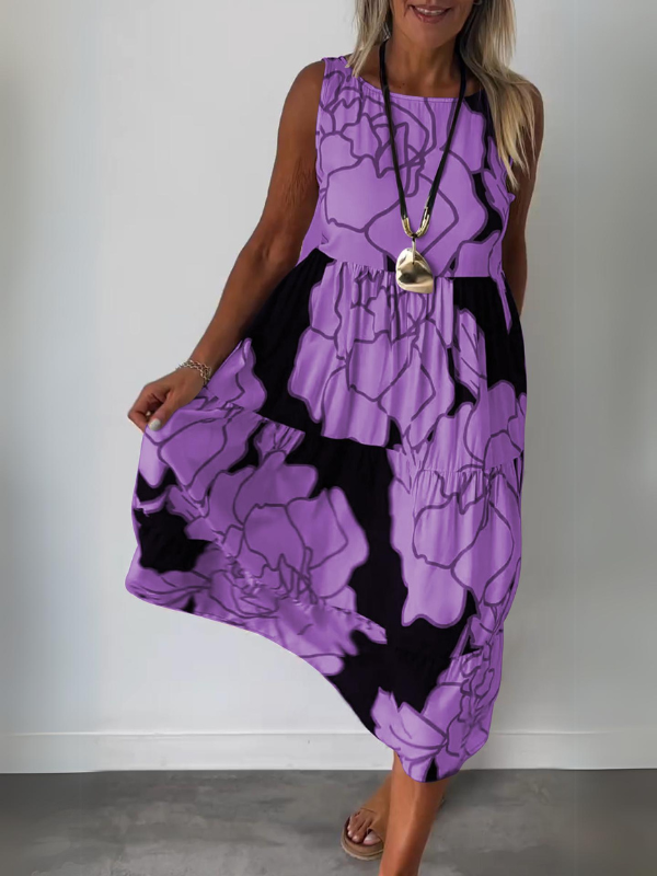 Avelora | Robe Maxi Épanouissante
