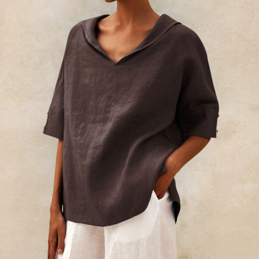 Lhinee | Blouse Décontractée à Coupe Légère