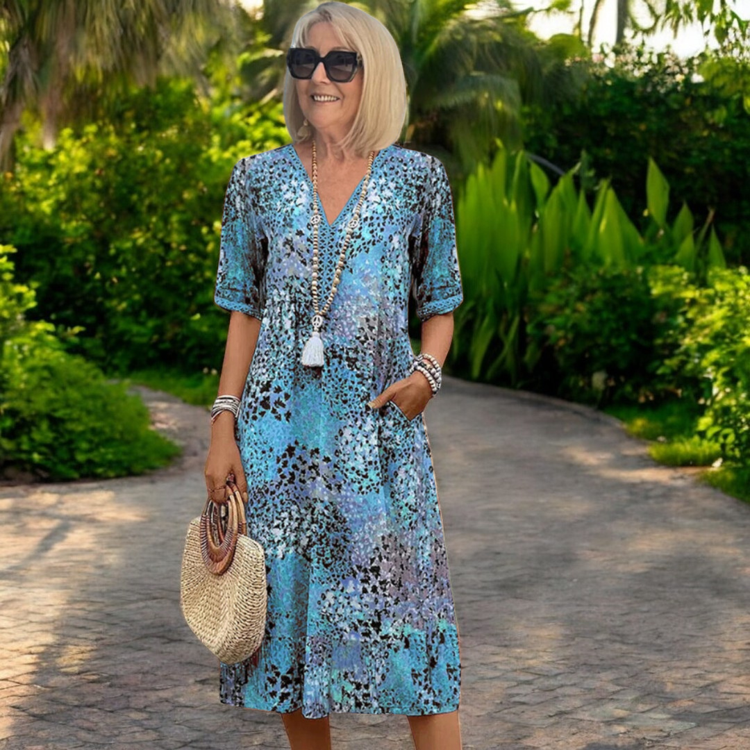 Lily | Robe Printanière Éclatante