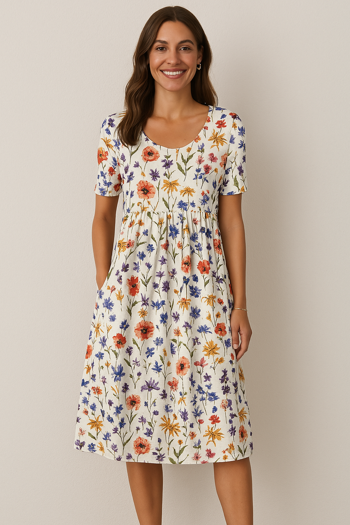 Gigi | Robe fleurie élégante