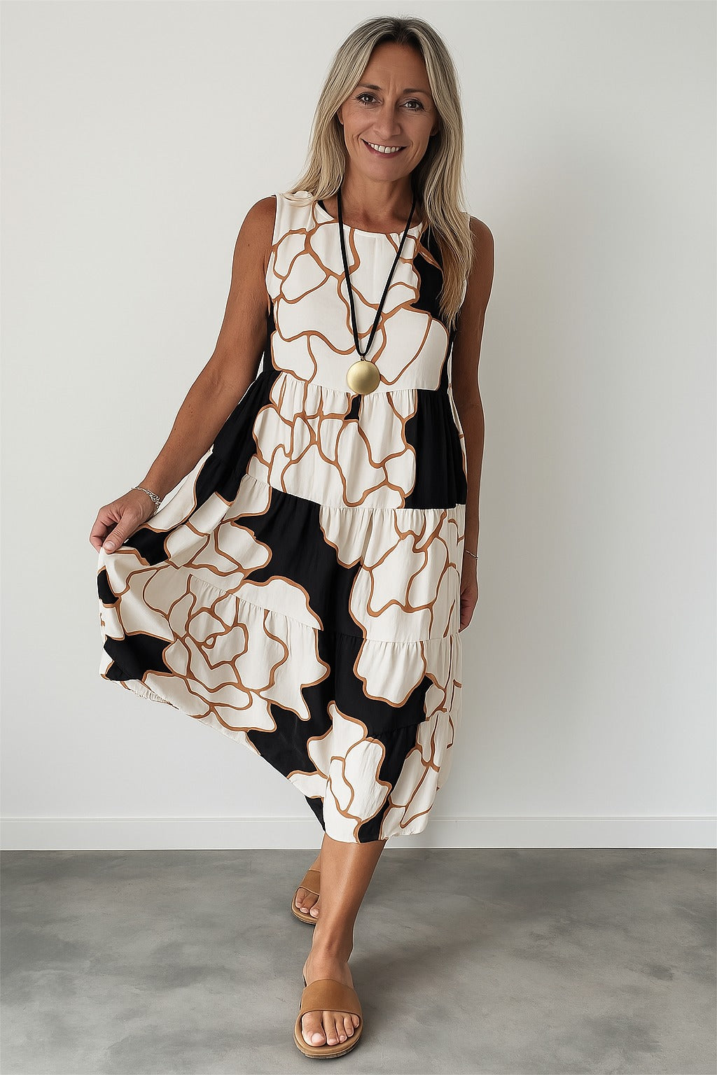 Avelora | Robe Maxi Épanouissante