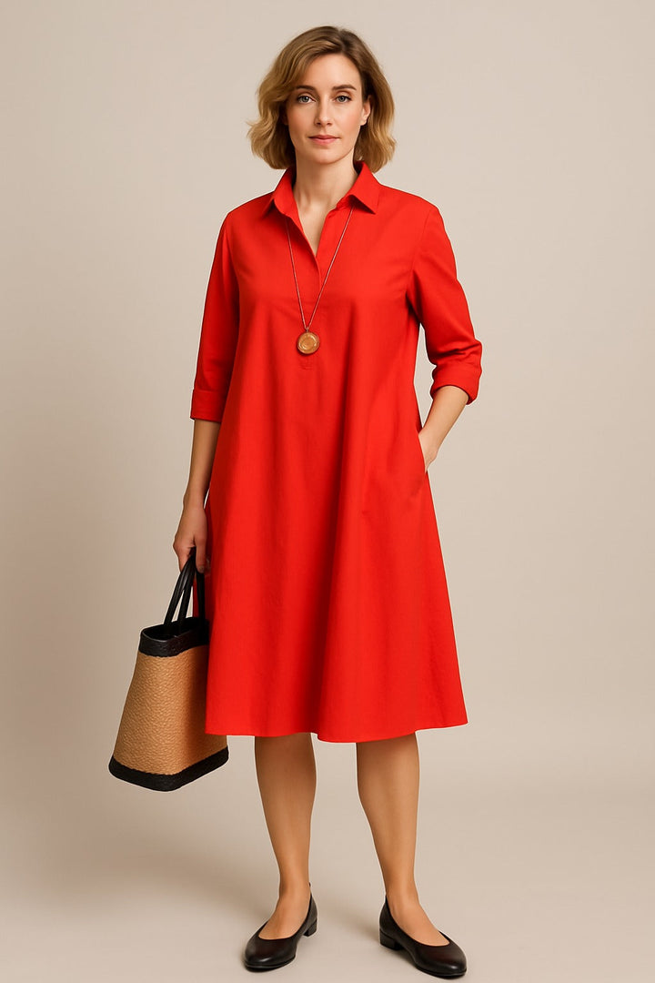 Maris | Robe Décontractée avec Poches