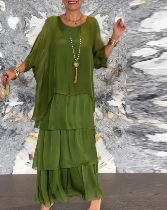 Caroline | Robe Maxi Élégante
