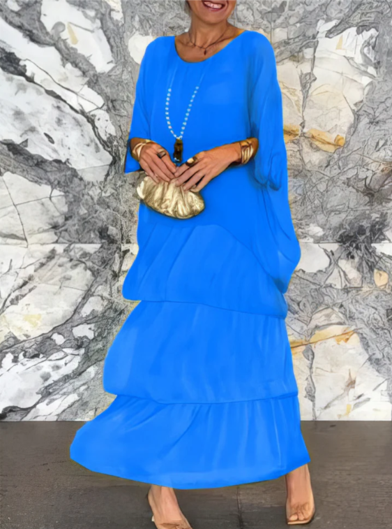 Caroline | Robe Maxi Élégante