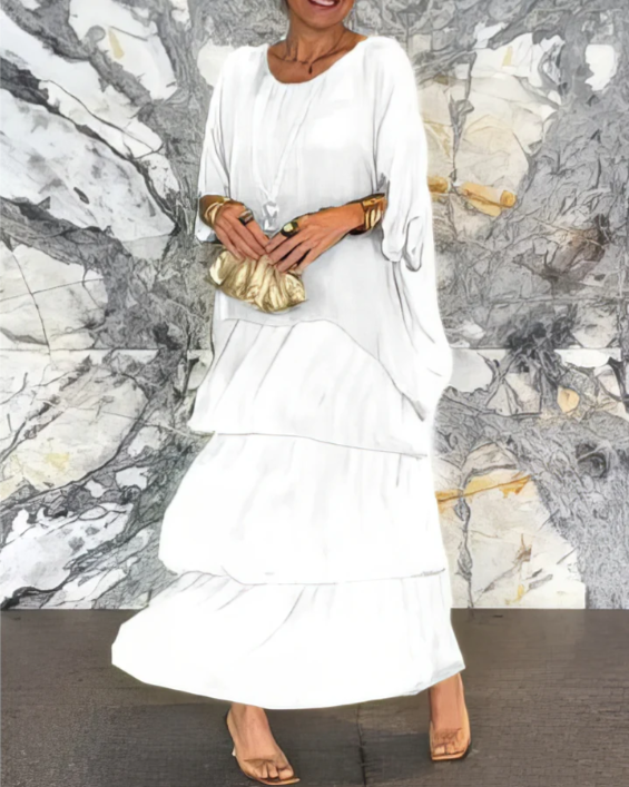 Caroline | Robe Maxi Élégante