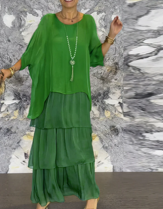 Caroline | Robe Maxi Élégante