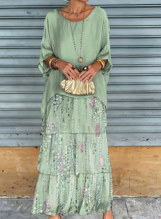 Caroline | Robe Maxi Élégante