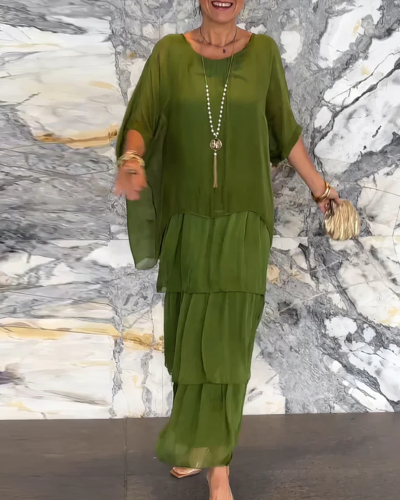 Caroline | Robe Maxi Élégante