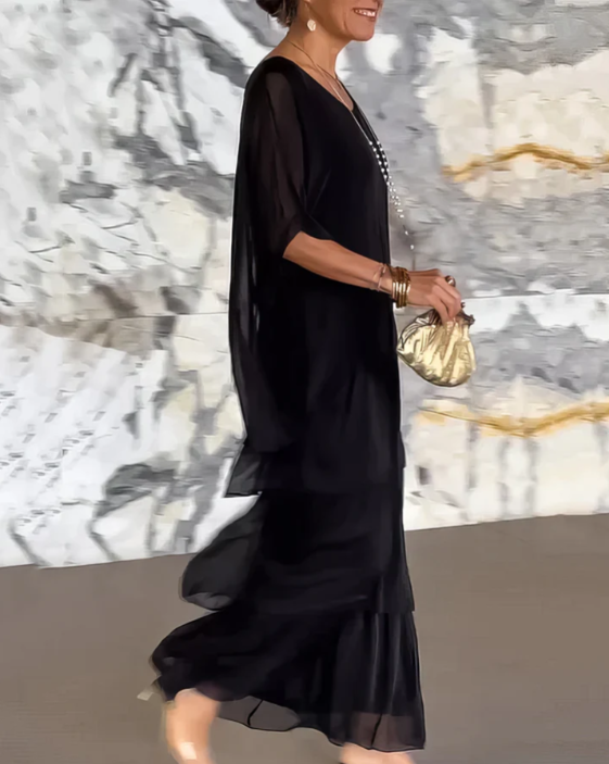 Caroline | Robe Maxi Élégante