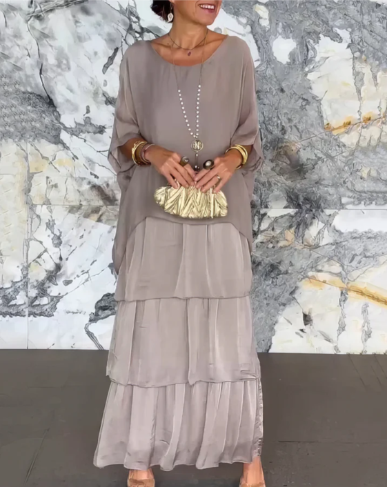 Caroline | Robe Maxi Élégante