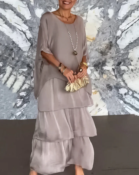 Caroline | Robe Maxi Élégante