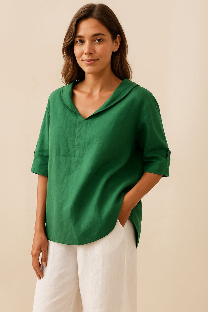 Lhinee | Blouse Décontractée à Coupe Légère