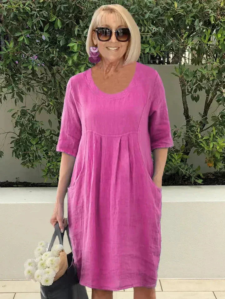 Kari - Robe classique vaporeuse