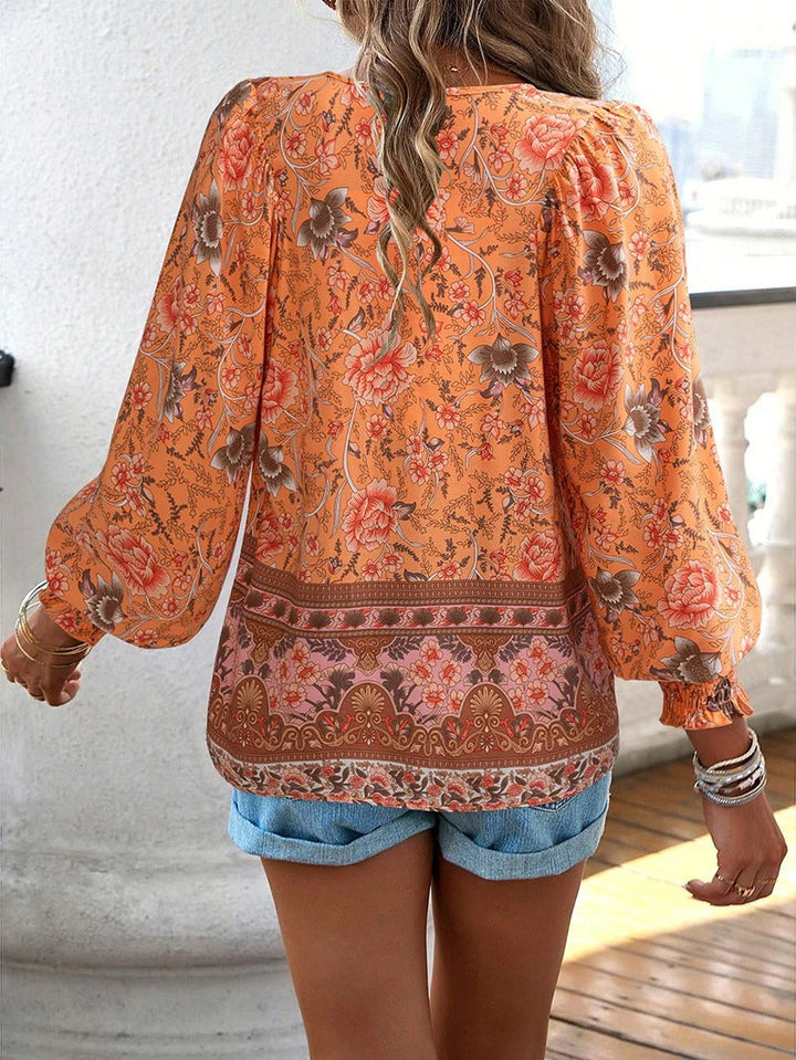 Arya | Blouse Paysanne Boho Blossom