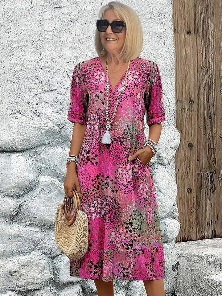 Coraline | Élégance et Modern Robe Midi