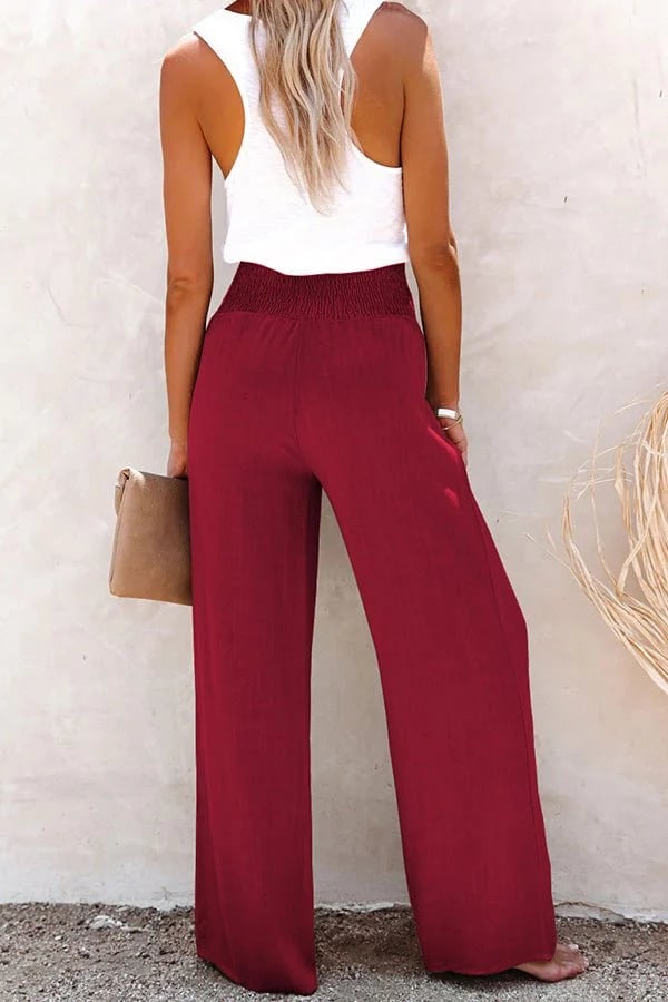 Riana™ | Pantalons Taille Haute Décontractés