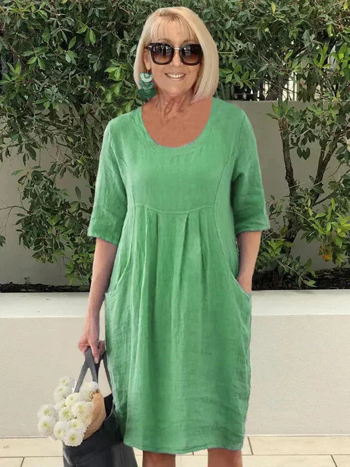 Kari - Robe classique vaporeuse