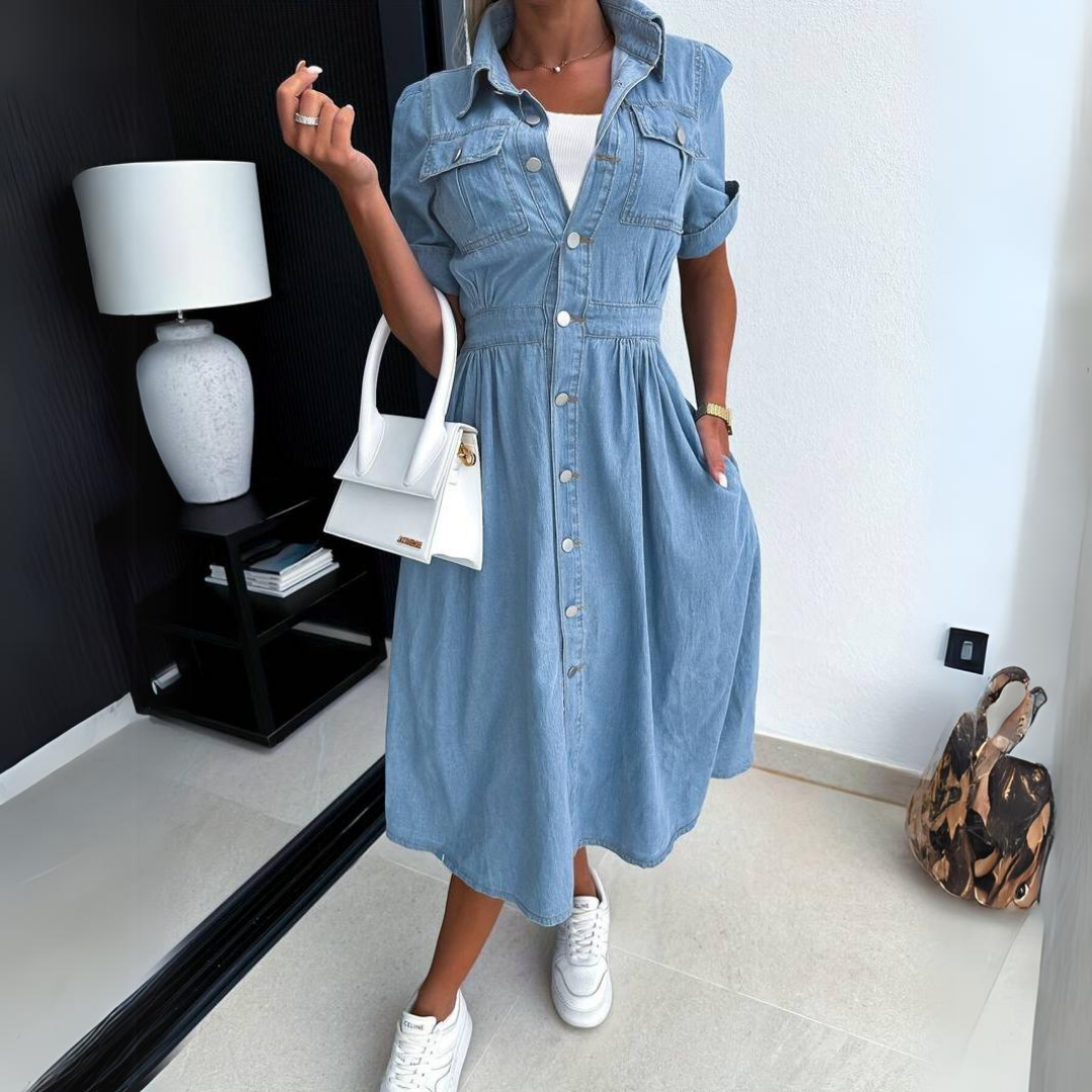 Celine™ | Robe en jean