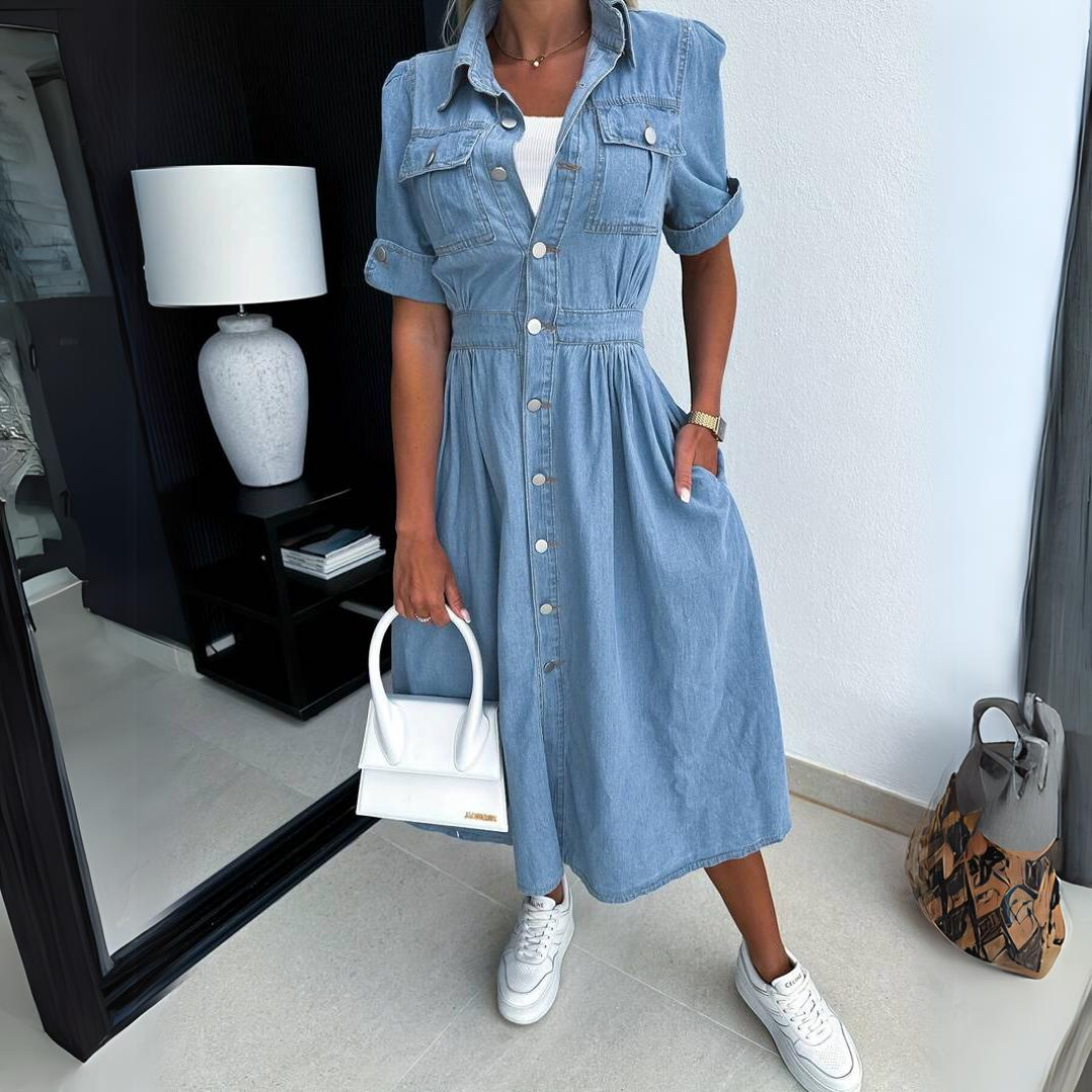 Celine™ | Robe en jean