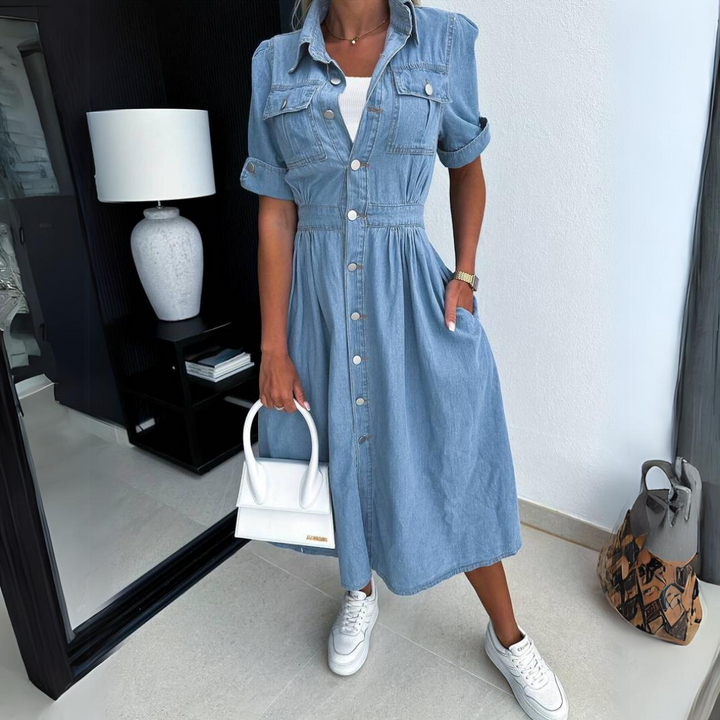 Celine™ | Robe en jean