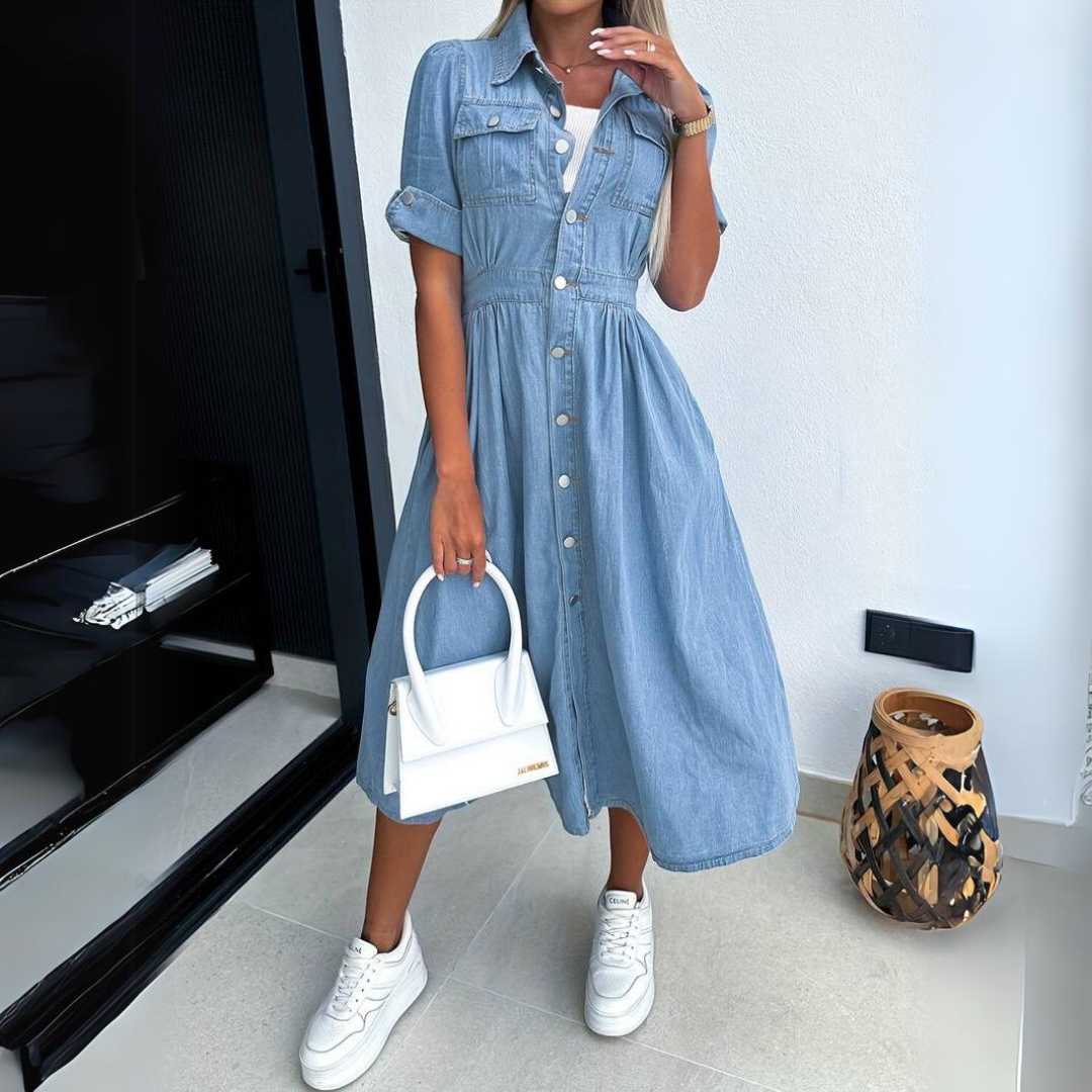 Celine™ | Robe en jean