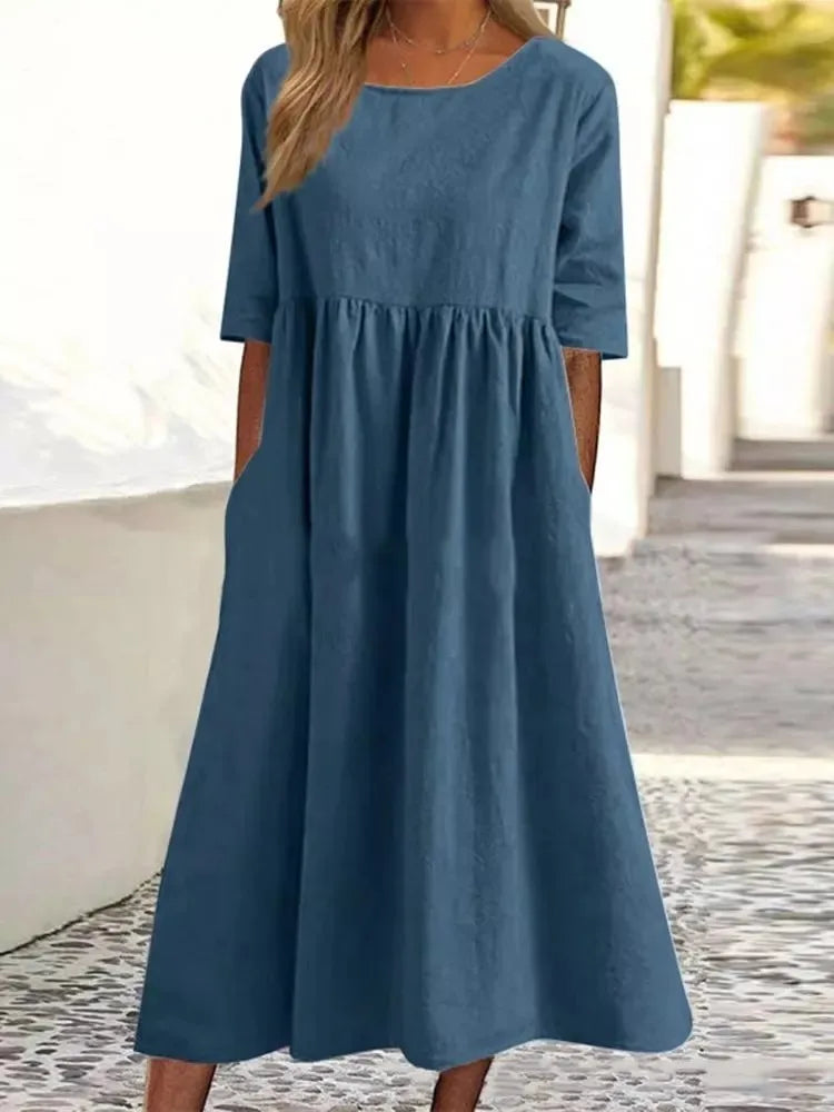 Nora | Robe Décontractée Ample