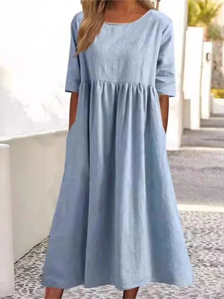 Nora | Robe Décontractée Ample