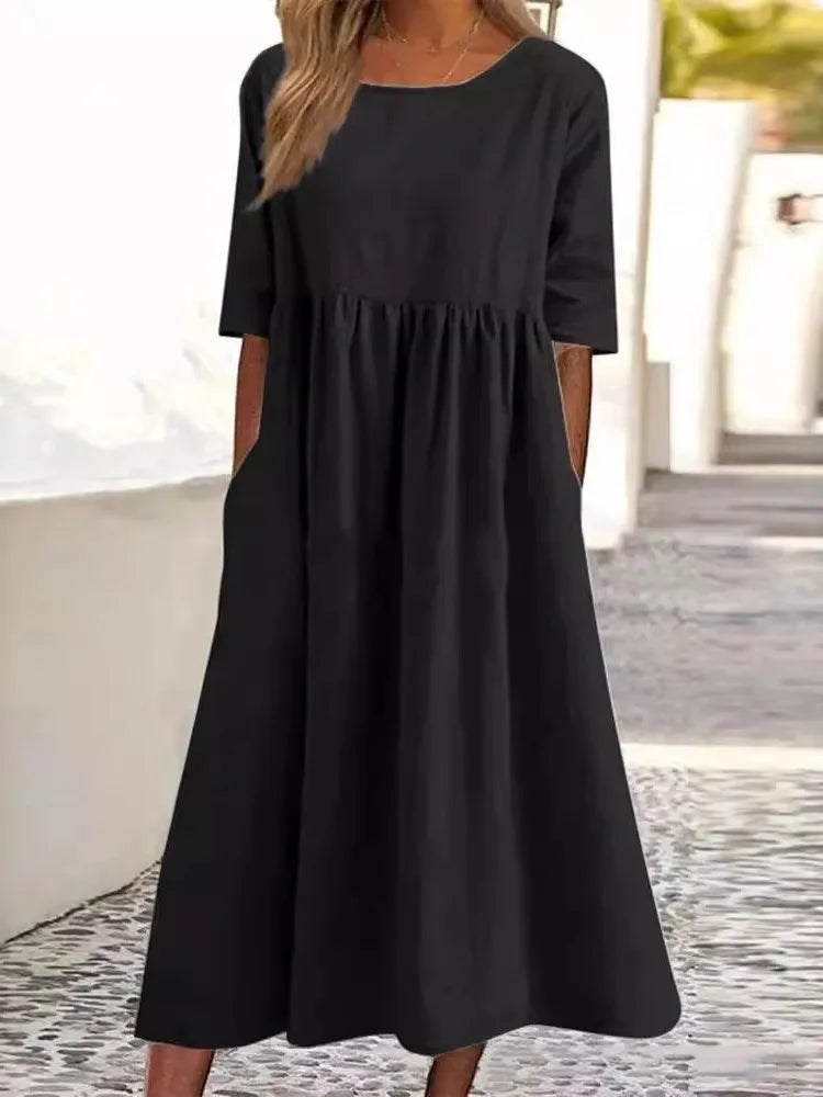Nora | Robe Décontractée Ample