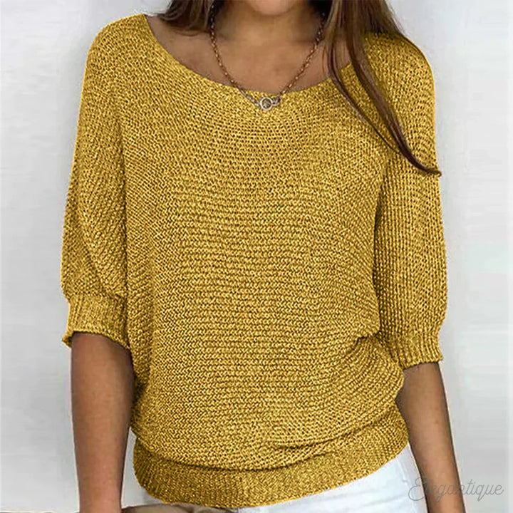 Eunice™ - Haut en Tricot Décontracté