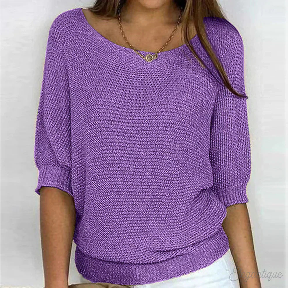 Eunice™ - Haut en Tricot Décontracté