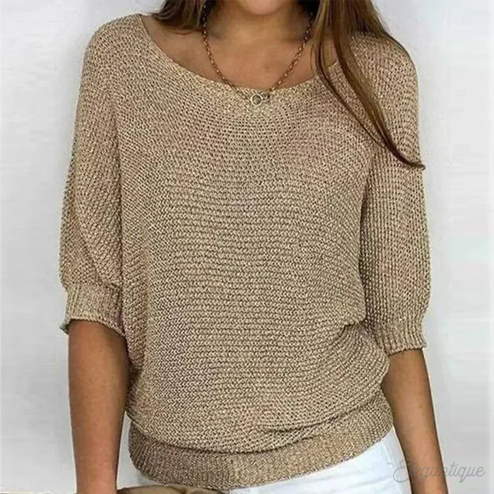 Eunice™ - Haut en Tricot Décontracté